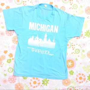 [VTG] Single Stitch Michigan Souvenir Tee